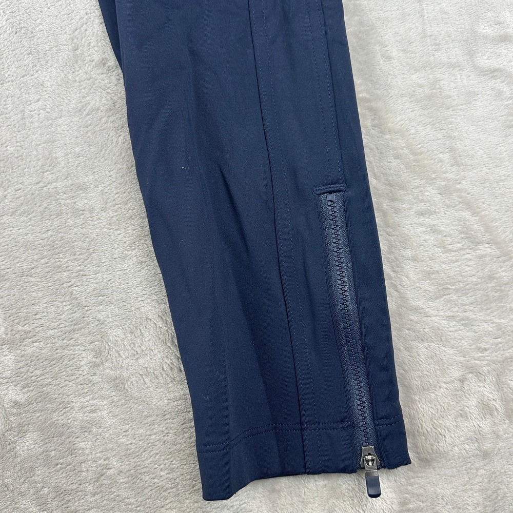 Athleta Delancey Skyline High Rise Legging Navy Womens XL Blue Zip Ankle - Picture 2 of 8